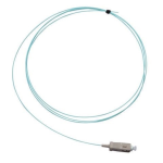 [TCM-PSCUM4-1.5-09] Tconnect Fiber Pigtail, SC UPC 900 μm Multimode Simplex 50/125μm (OM4) 1.5m